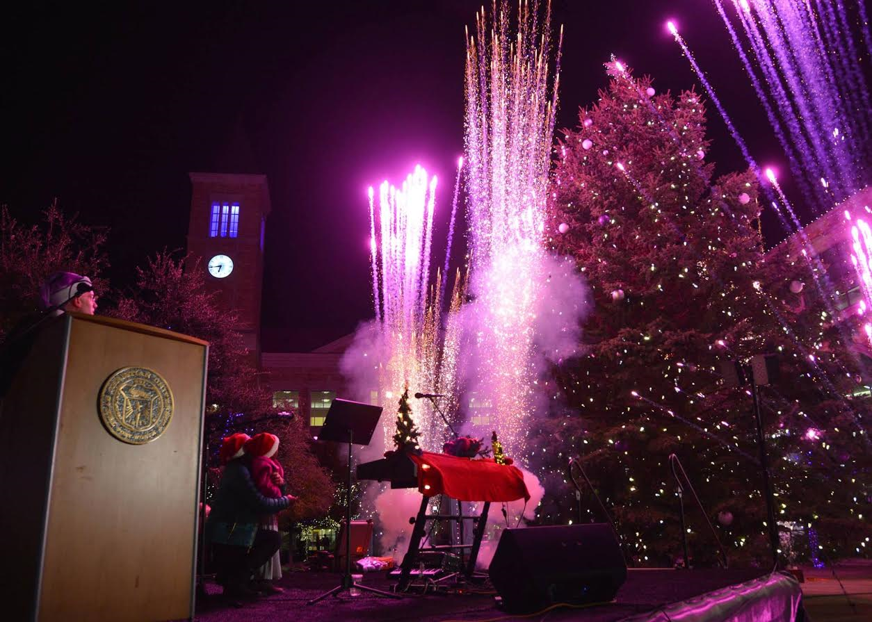 Texas Christian University's Annual Christmas Tree Lighting